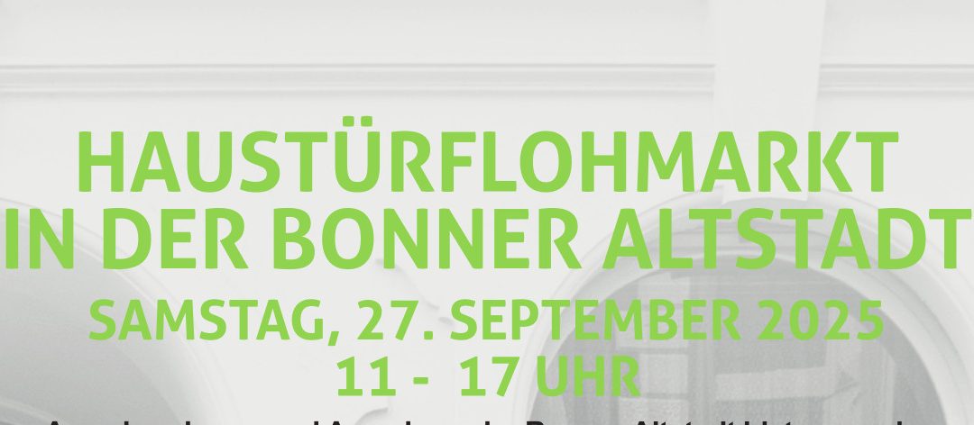 Altstadt Herbstflohmarkt, 27. September 2025